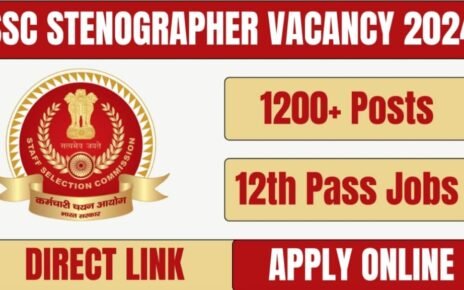 SSC Stenographer Recruitment 2024, एसएससी स्टेनोग्राफर भर्ती के लिए आवेदन कैसे करें, एसएससी स्टेनोग्राफर भर्ती के लिए शैक्षणिक योग्यता