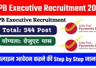 IPPB Executive Recruitment 2024, IPPB Executive Recruitment 2024 Apply Kaise Kare, IPPB Executive Selection Process